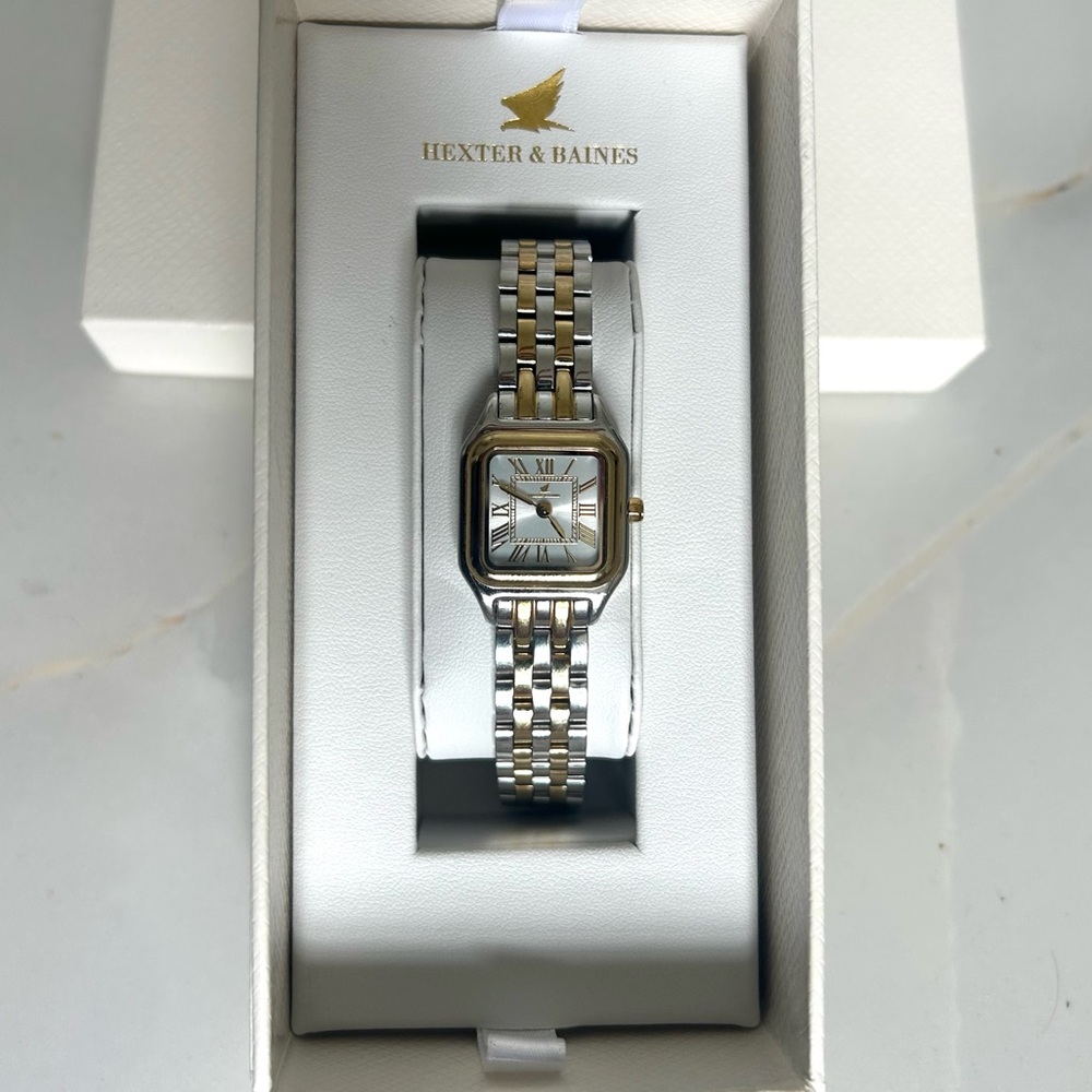 Hexter & Baines Gold and Silver Grace Watch